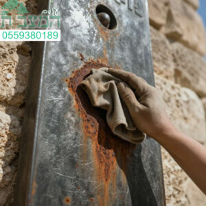 שחזור מקצועי והסרת חלודה ממצבות לשמירה על זיכרון נצחי ומראה מבריק