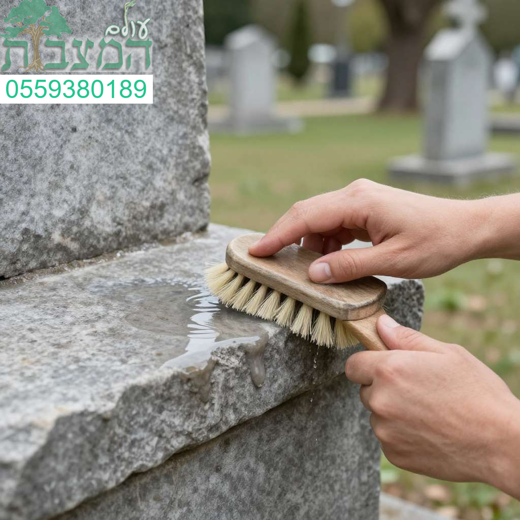 ניקוי מקצועי של מצבות ואבן טבעית להחזרת المראה הנקי והמכובד תמיד ניקוי מקצועי של מצבות ואבן טבעית להחזרת المראה הנקי והמכובד תמיד
